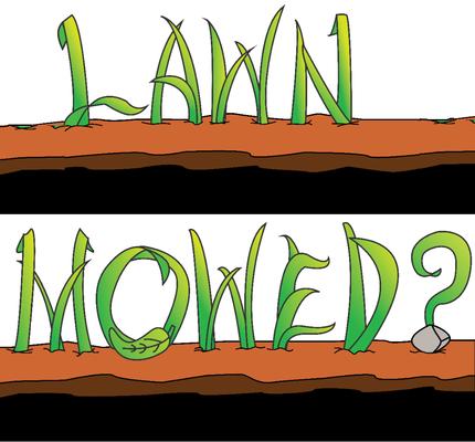Lawn Mowed