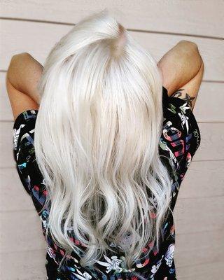 Platinum #dawnshairstyles
