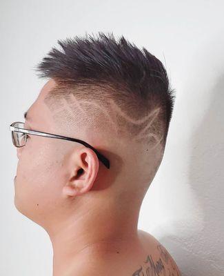 Cut by Barber CAM ( IG: @_CamBarber)