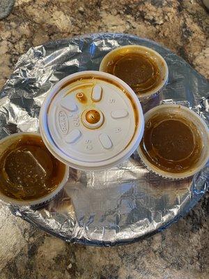 consume and extra homemade hot sauce