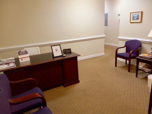 PR Wellness & Lab Services Lobby in Cary