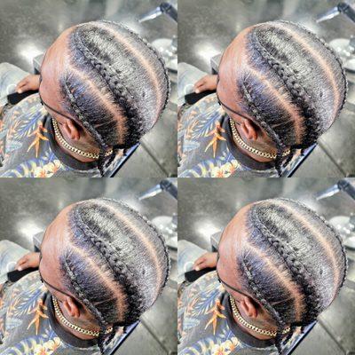 Large cornrows Maleeat