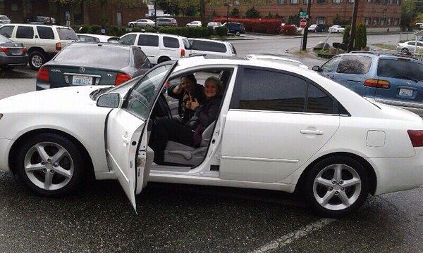 Me and my wife ecstatic about the deal we got on our 2007 Hyundai Sonata!