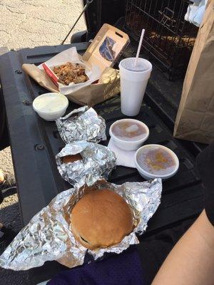 BBQ tailgate lunch!