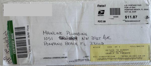 Mainline Plumbing Service