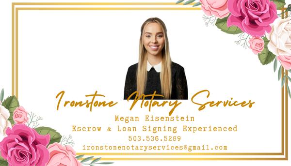 Ironstone Notary Services