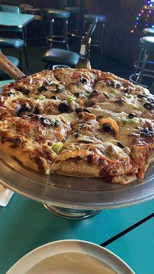 Best pizza ever! It's the house special. Oh my gosh....delicious!