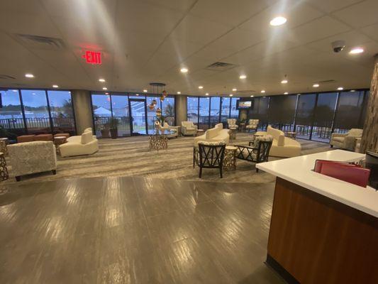 Big and nice common spaces!