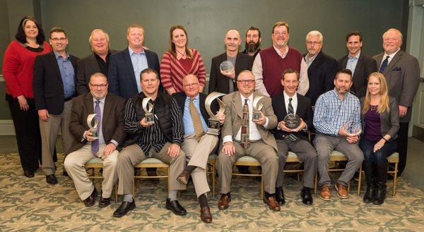 Congratulations to all of the award winners at the Classic Metal Roofing System's dealer meeting!