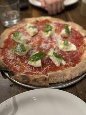 Burrata pizza