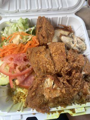 Fried Chicken with the Sauce