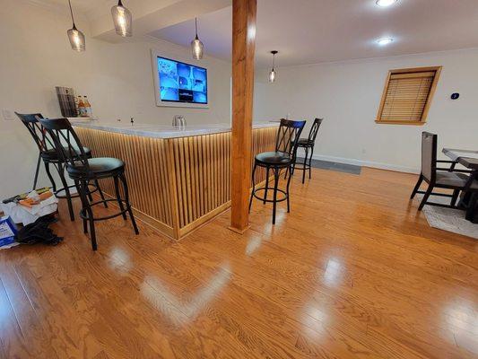 Mondo Contracting Services LLC offers custom epoxy countertop services that blend durability with visual appeal...