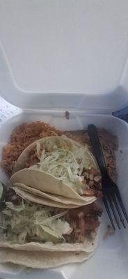 Fish tacos