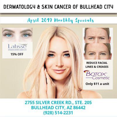 Great April Specials!