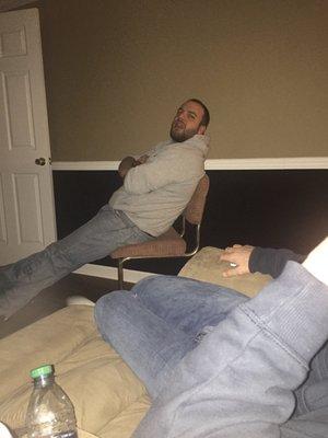 I don't know why this place welcomes homeless people.