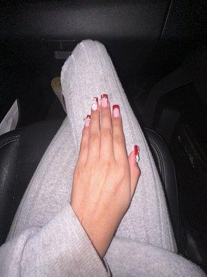 They did so good on my nails I love them I recommend