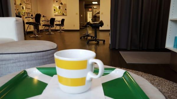 A little early for my appointment.