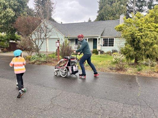 Just me enjoying the product