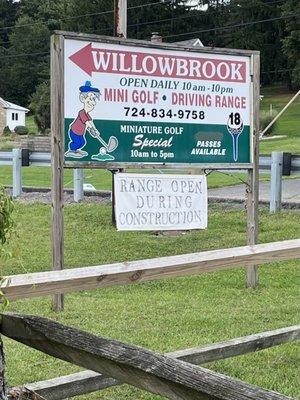Willowbrook Miniature Golf & Driving Range