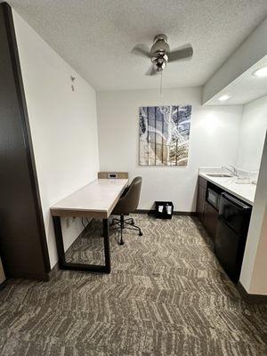 Kitchen area. Just gross feeling