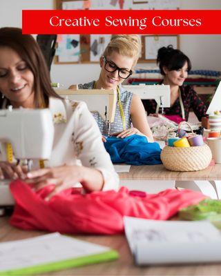 Sew and create garments and accessories in fun engaging classes