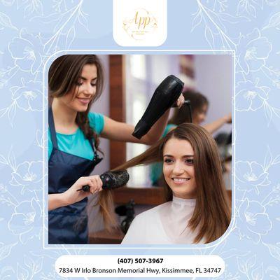 Shine at your summer event with a stunning formal hairstyle! Book your appointment today!