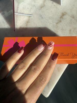 Just a fresh polish change for the holidays!