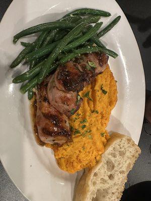 Pork tenderloin meal
