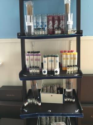 Selling oils candles and incense