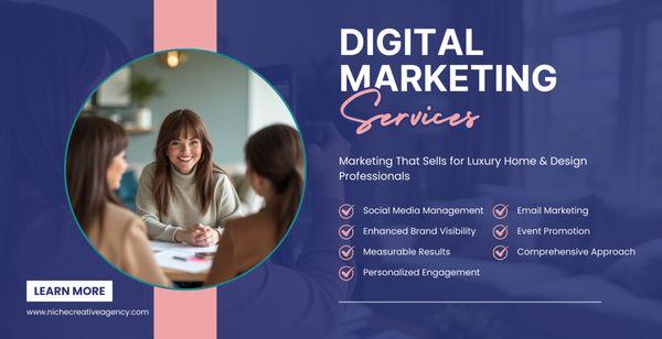 Digital marketing services we offer.