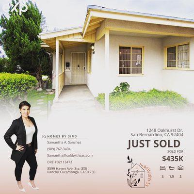 Samantha A Sanchez - eXp Realty