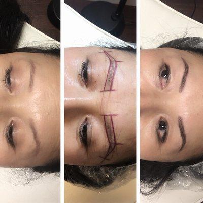Microblading by Megan.