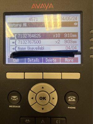 How many time I called