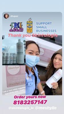 Delivering Hand Sanitizers