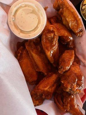 Spicy lemon pepper wings