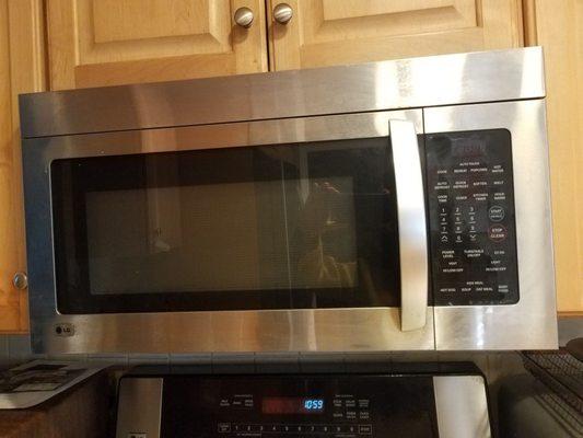 our old microwave 2009-2019