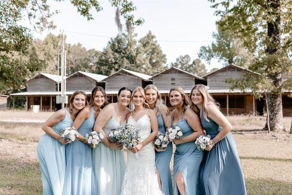 I did spray tans and the hair and makeup for my wedding in August of 2023.