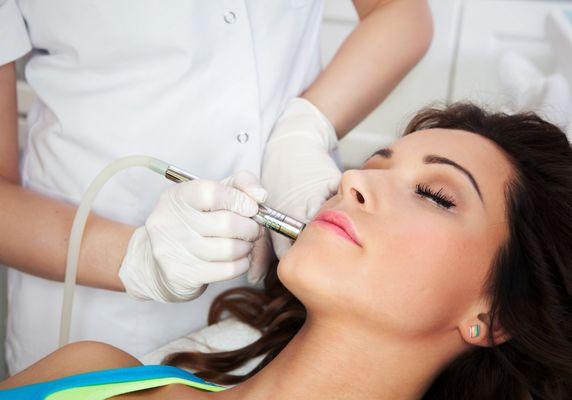 Diamond Tip Microdermabrasion treatment helps remove any dead skin and helps bring back the glow to your face.