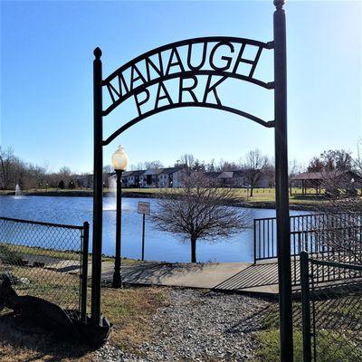 entrance near the highway