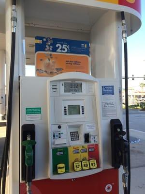 Gas on March 16, 2015