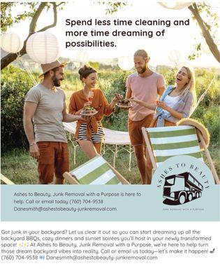 Ashes to Beauty Junk Hauling