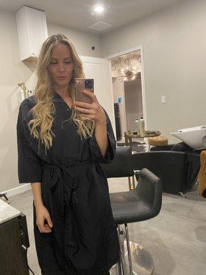 BAM!! 6.5 hours later, rocking the JZ extensions and I feel like a total bombshell