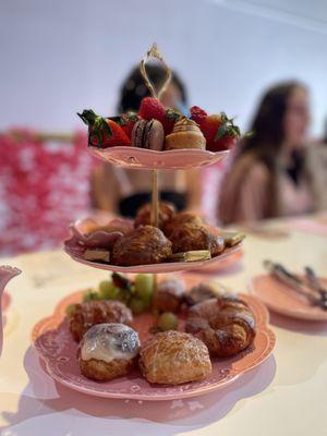 The mini desserts were fantastic! The custards were delectable.