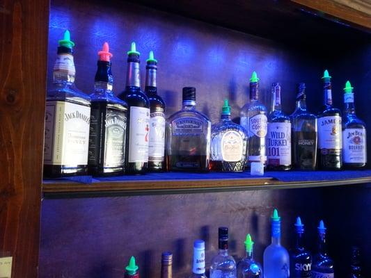 Whisky and bourbon selection