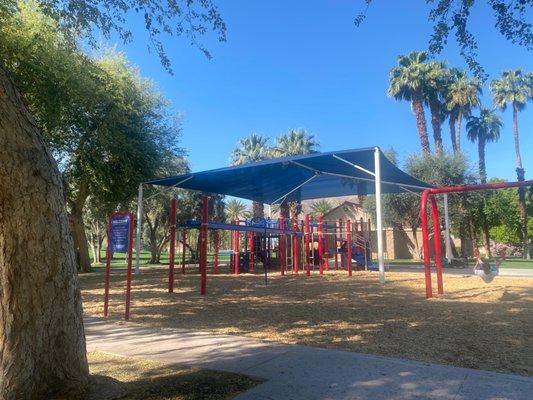 Shades playground structure