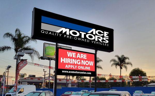 Welcome to Ace Motors Santa Ana.