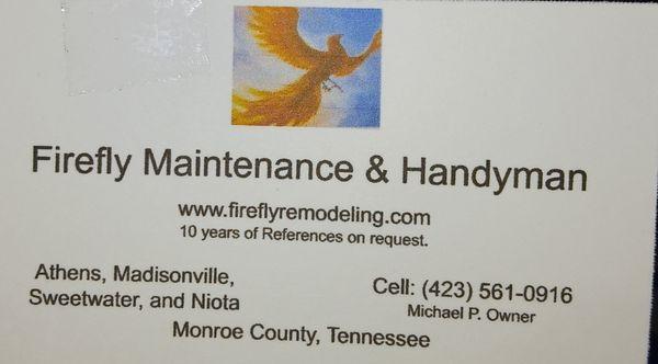 Firefly Maintenance & Handyman