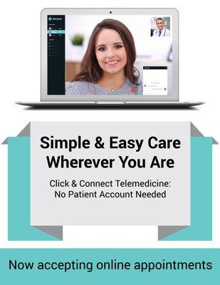 Schedule a Virtual Appointment Today!