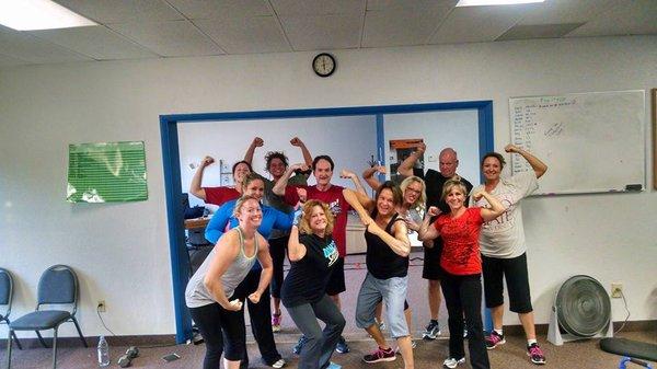 Members flexin after a great session!