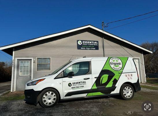 Essential Pest control 1st office and vehicle!